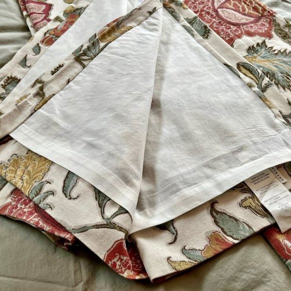 Pottery Barn Cynthia Palampore 50W x 96L Curtains. Retail per panel $189 - Picture 3 of 14